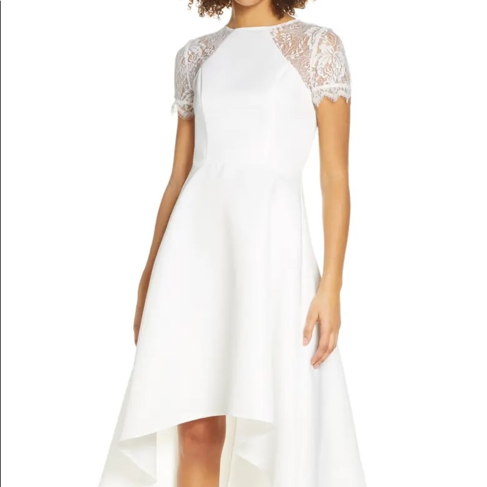 💚 SALE! CHI CHI LONDON White Dress